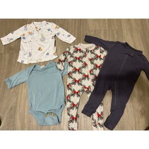Kyte Baby Kate Quinn Babybreez Newborn 0-3M Bundle Sleepers Bodysuit 4pc Set
